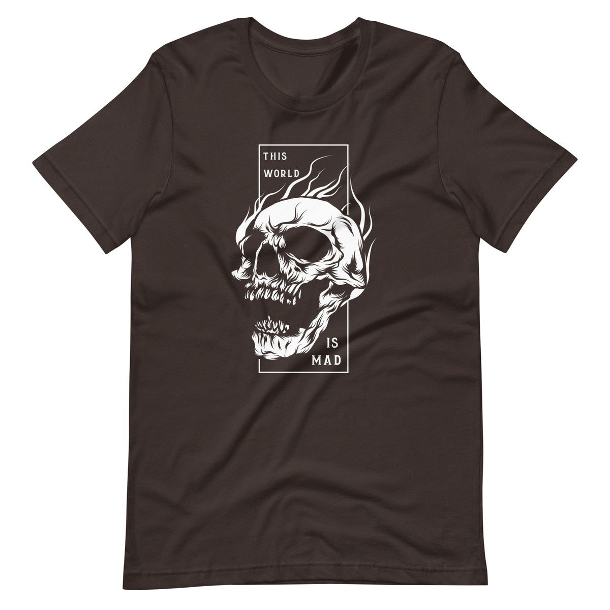 This World Is Mad Skull Unisex T-shirt