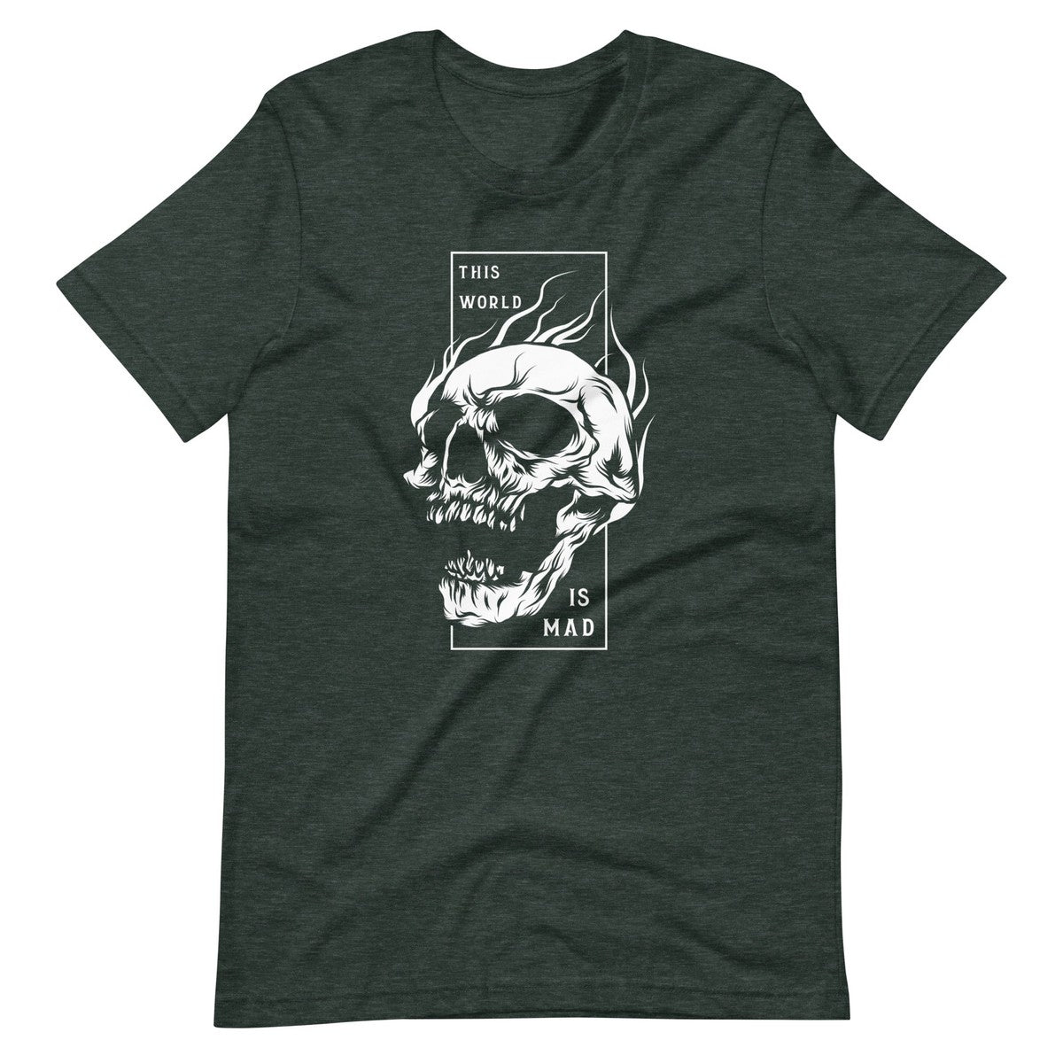 This World Is Mad Skull Unisex T-shirt