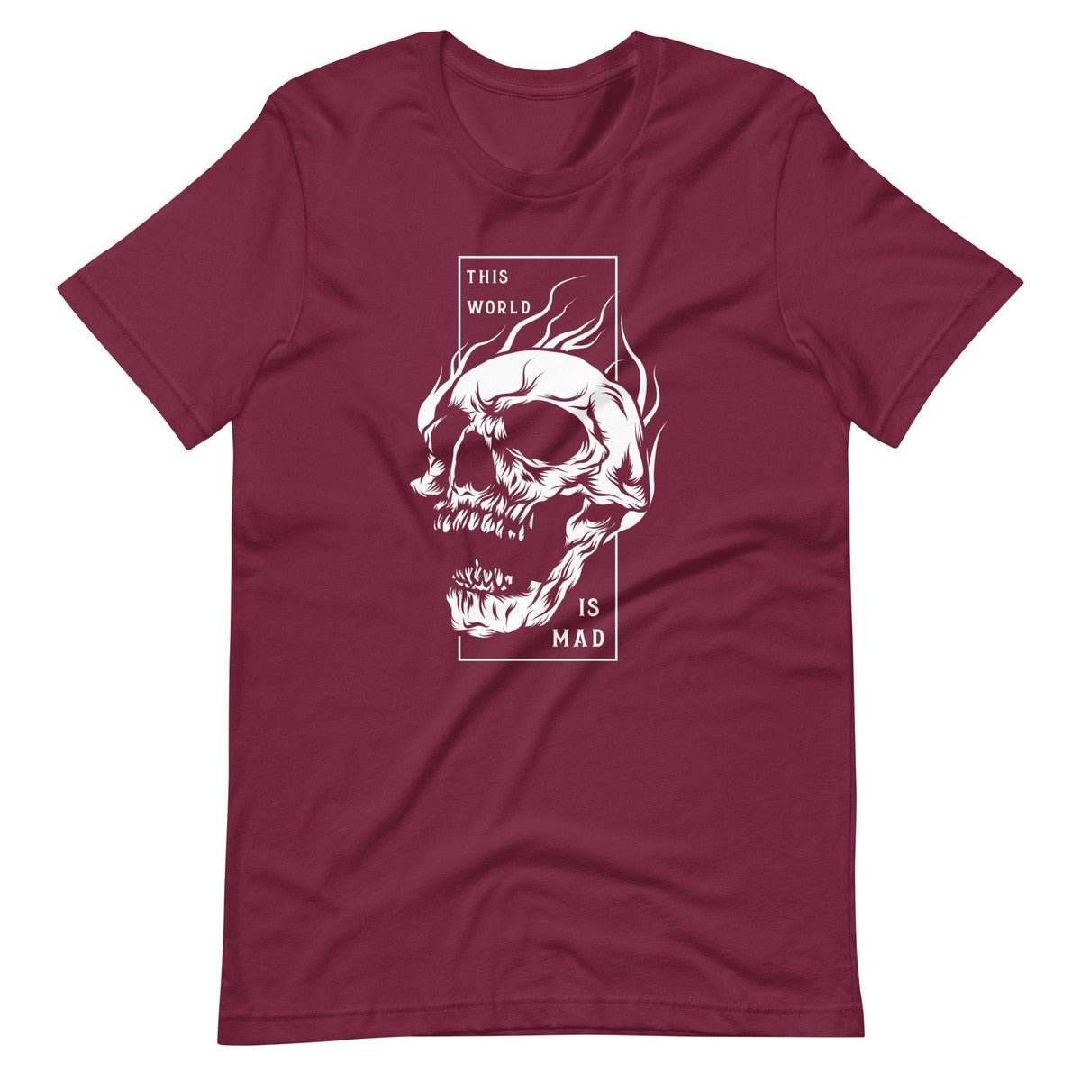 This World Is Mad Skull Unisex T-shirt