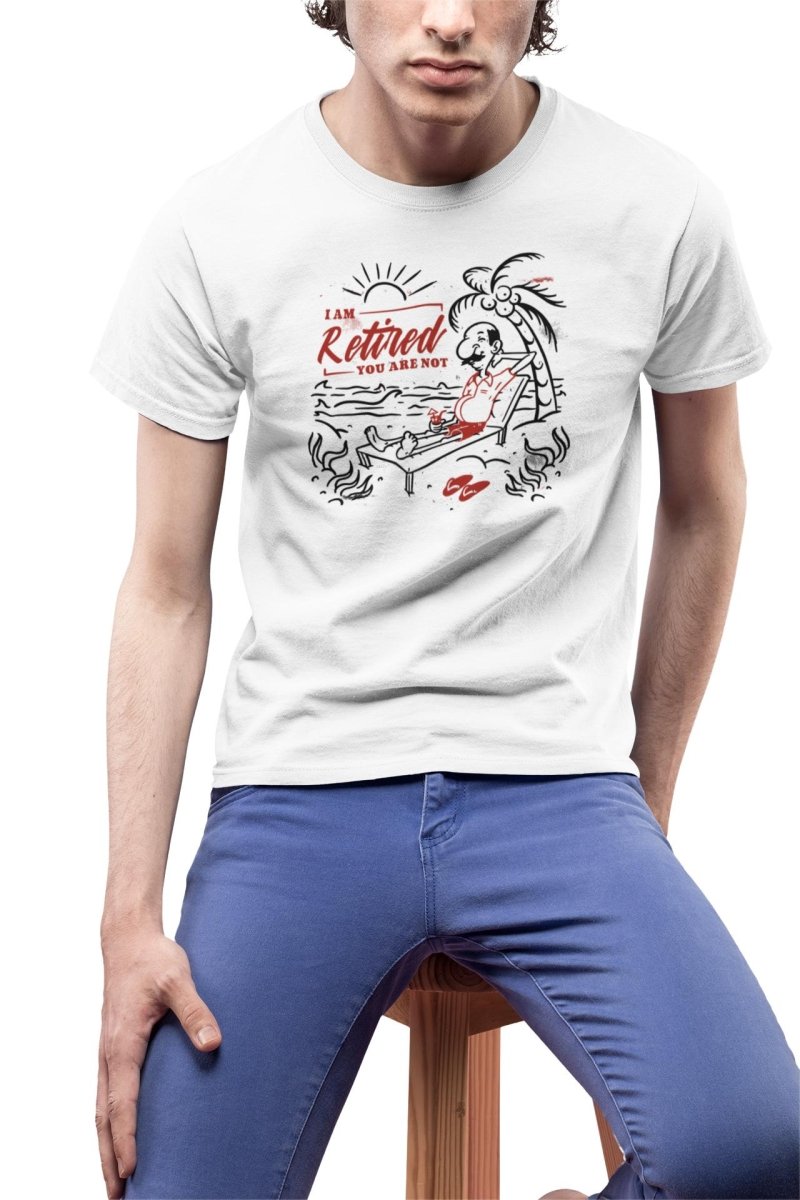 Retired Beach Unisex T-shirt