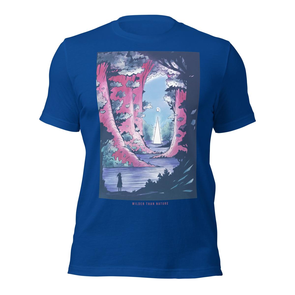 Giant Trees Fantasy Landscape Unisex T-Shirt