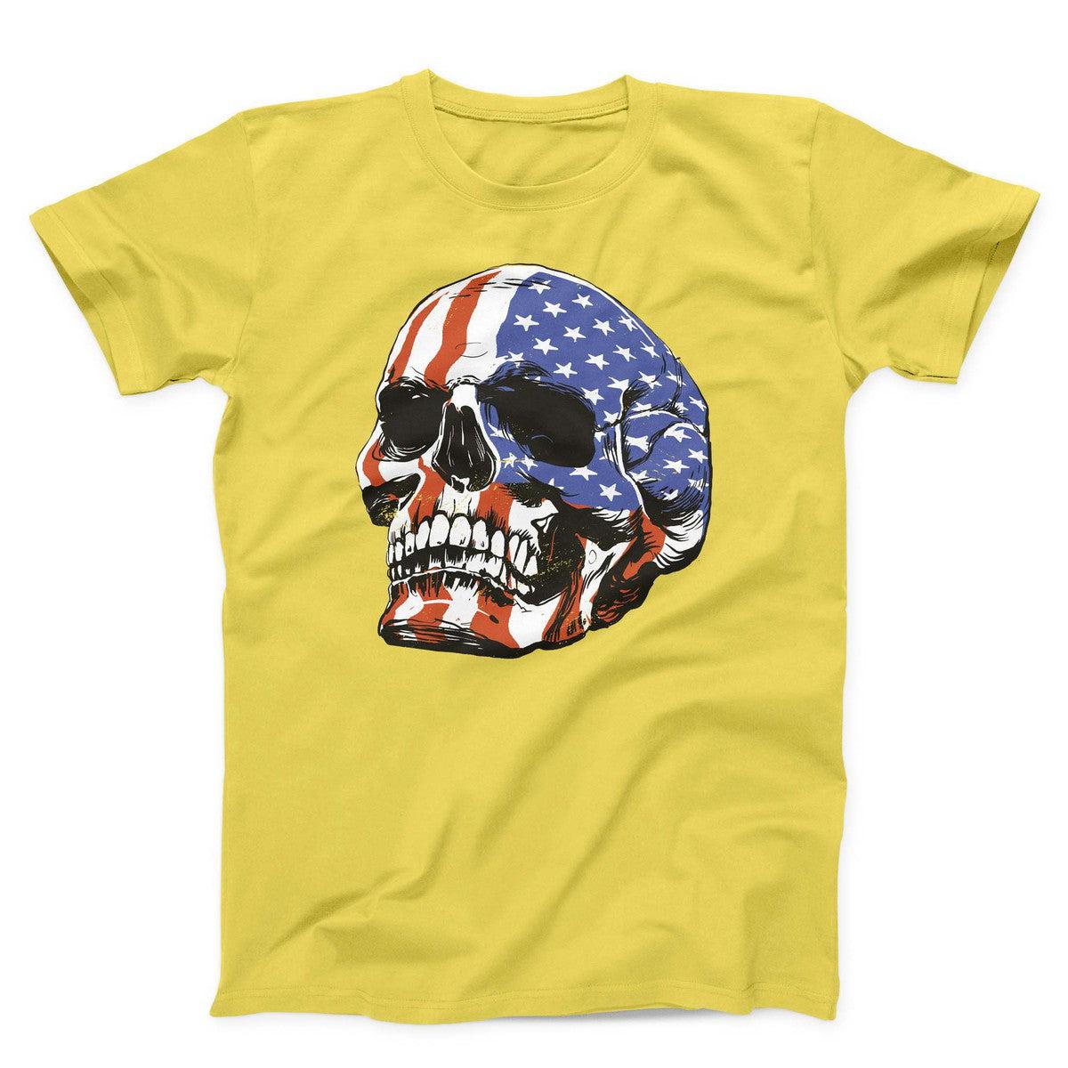 American Patriotic Skull Unisex T-shirt