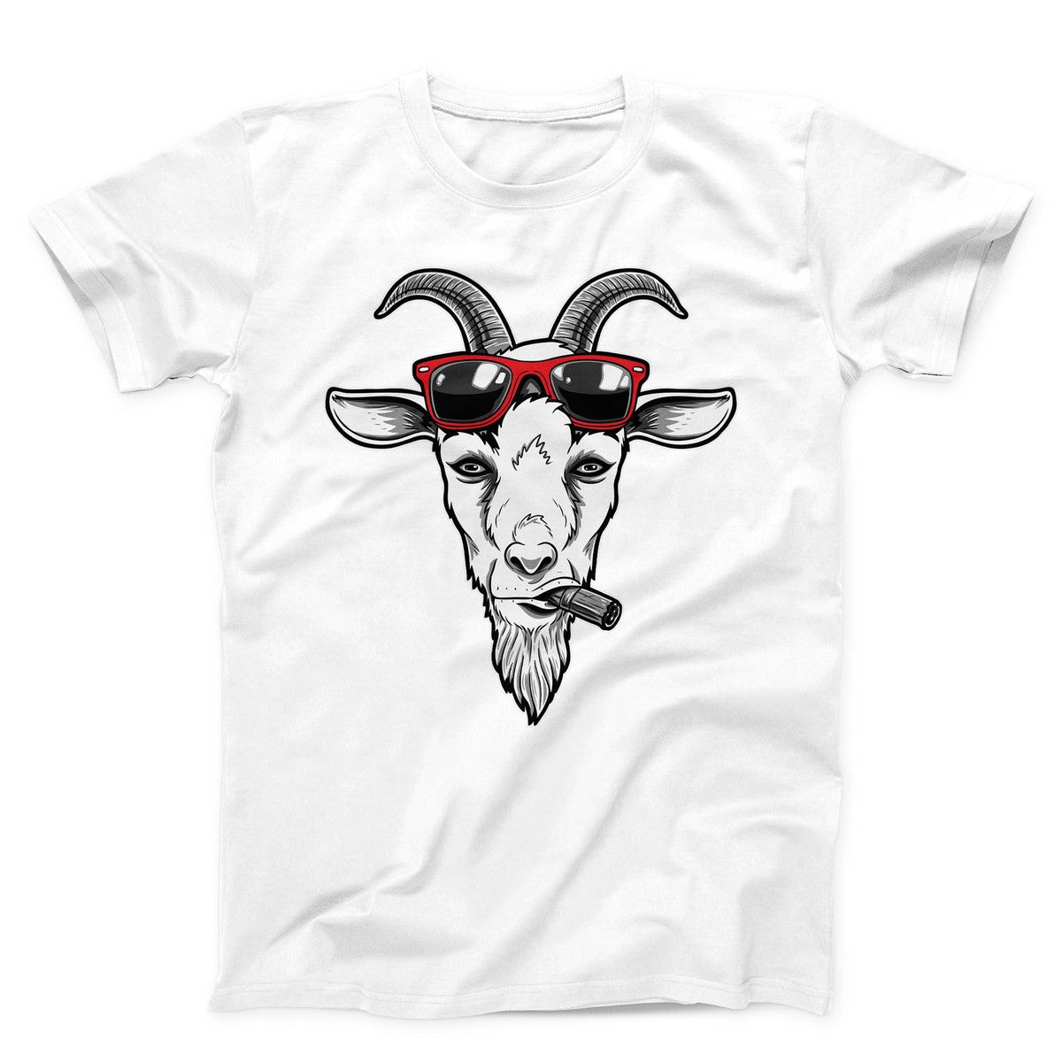 Goat With Sunglasses Unisex T-shirt