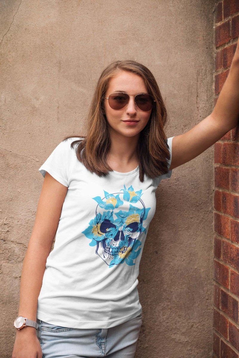 Skull Floral Unisex T-shirt