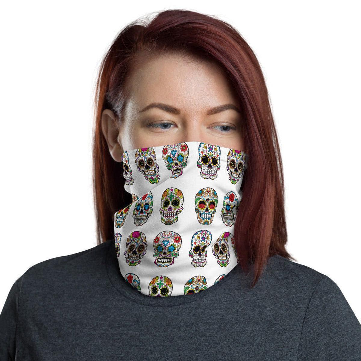 Sugar Skulls Neck Gaiter